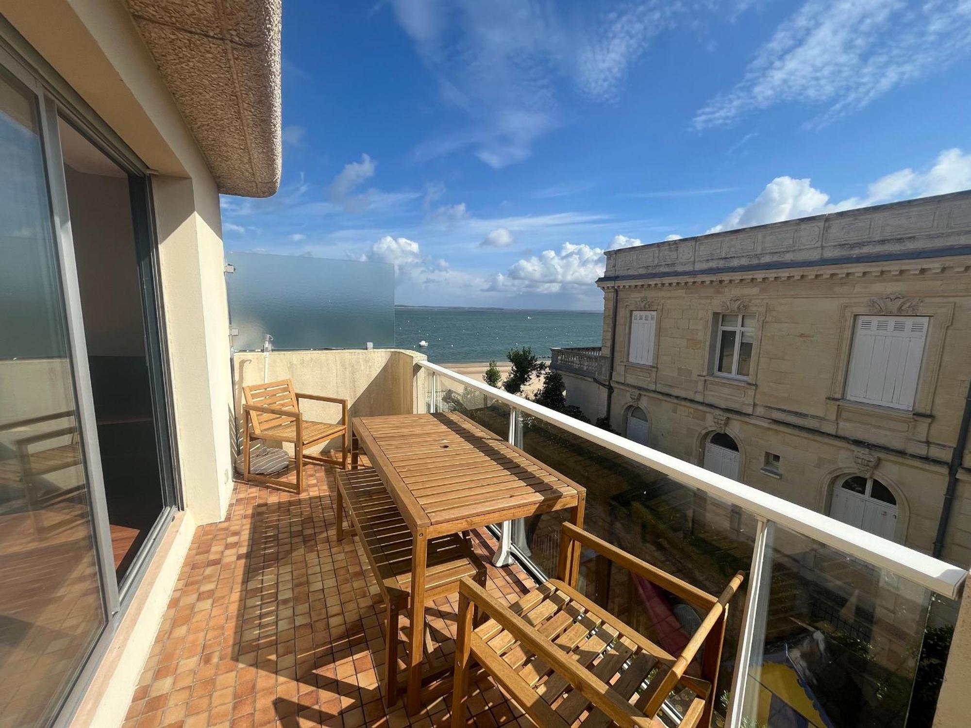 Charmant T2 A Arcachon, Acces Direct Plage, Parking Prive - Fr-1-374-35 Eksteriør billede
